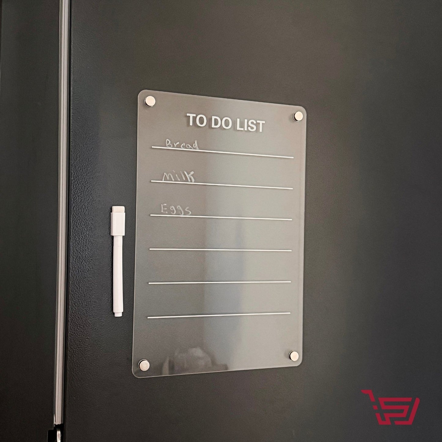 بورد مهام اكريلك مغناطيسي