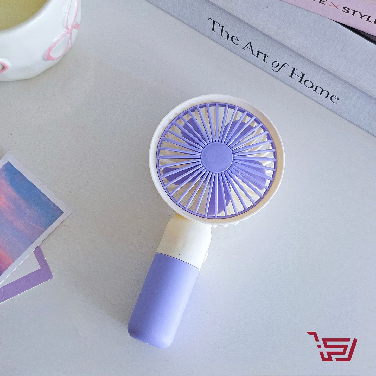 مروحة شحن يدوية صغيرة