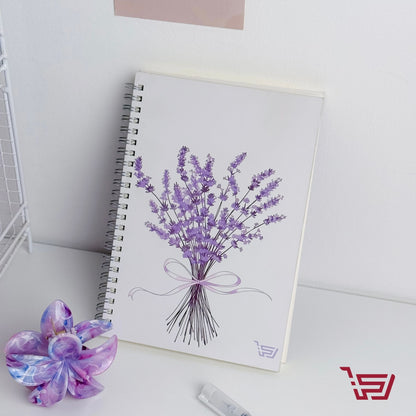 دفتر A5 لافندر