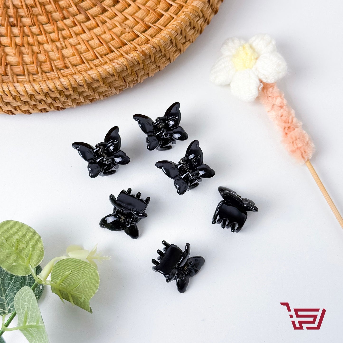 سيت قراصات شعر الفراشة