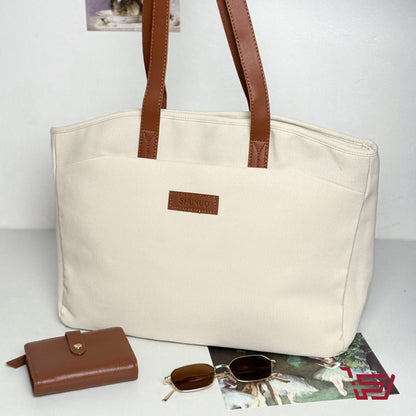 حقيبة لابتوب وايباد كبيرة مبطنة