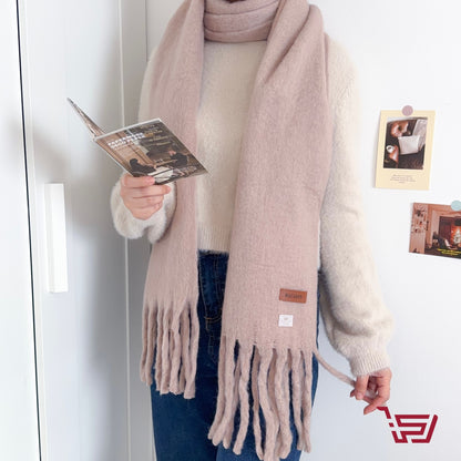 وشاح صوف كبير