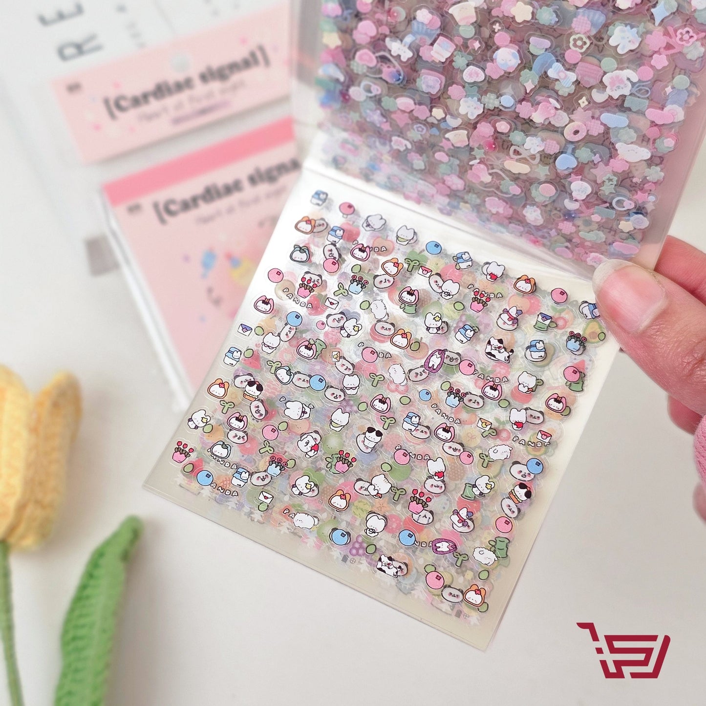 دفتر ستكرات صغير