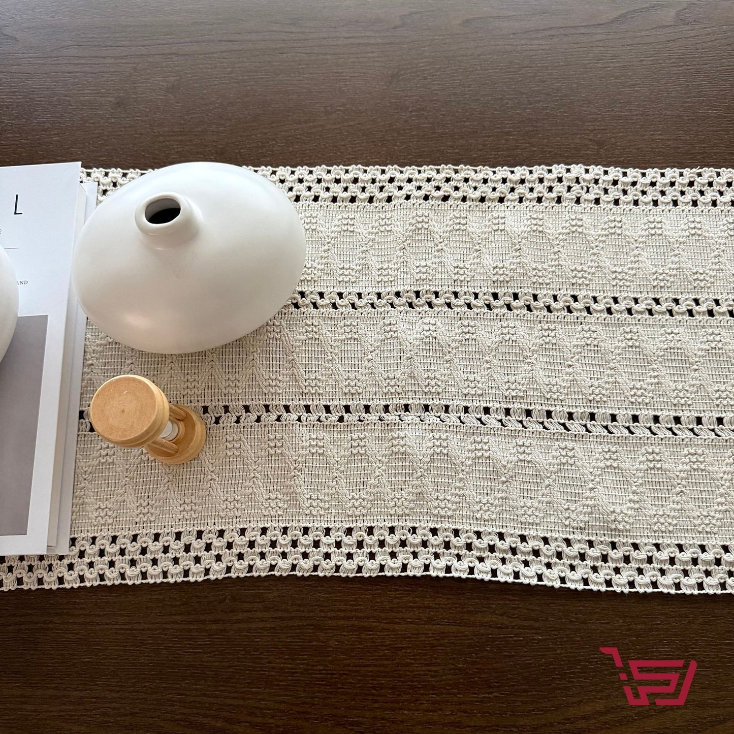 مفرش طاولة بوهيمي