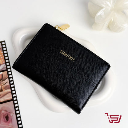 محفظة نقود وبطاقات نسائية جلد