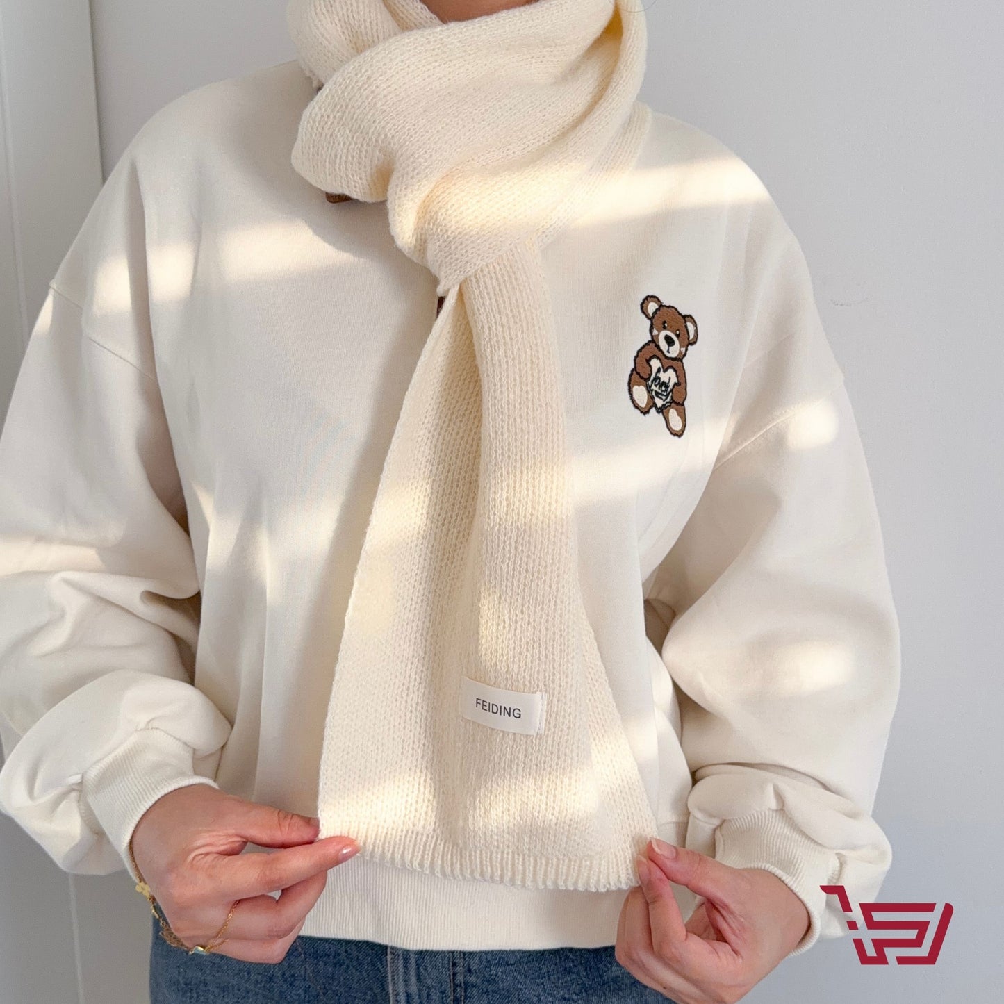 وشاح شتوي سادة