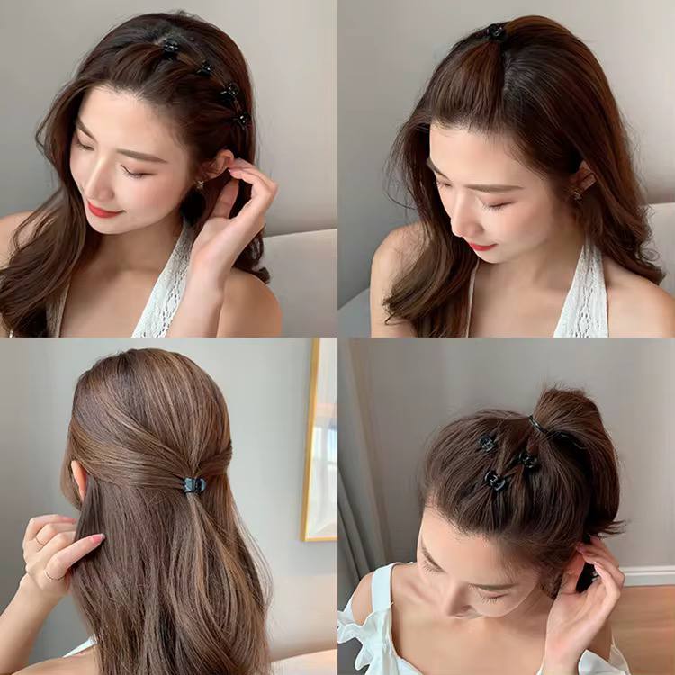 سيت قراصات شعرصغيرة ponytail