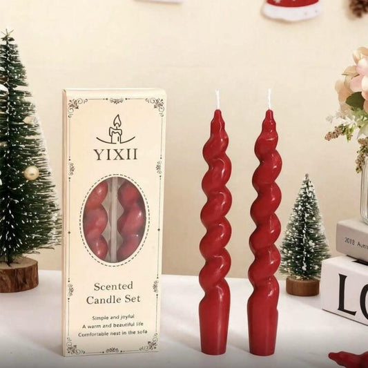 سيت شموع معطرة حمراء
