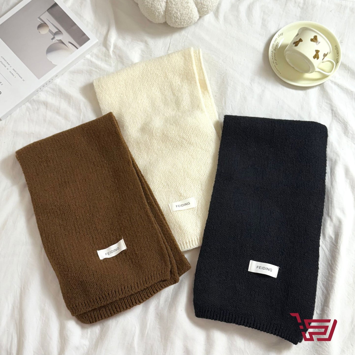 وشاح صوف شتائي