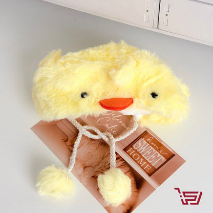 قبعة حيوانات اليفة فرو