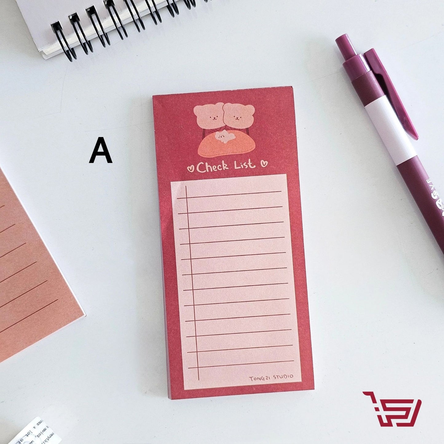 ورق ملاحظات الدب