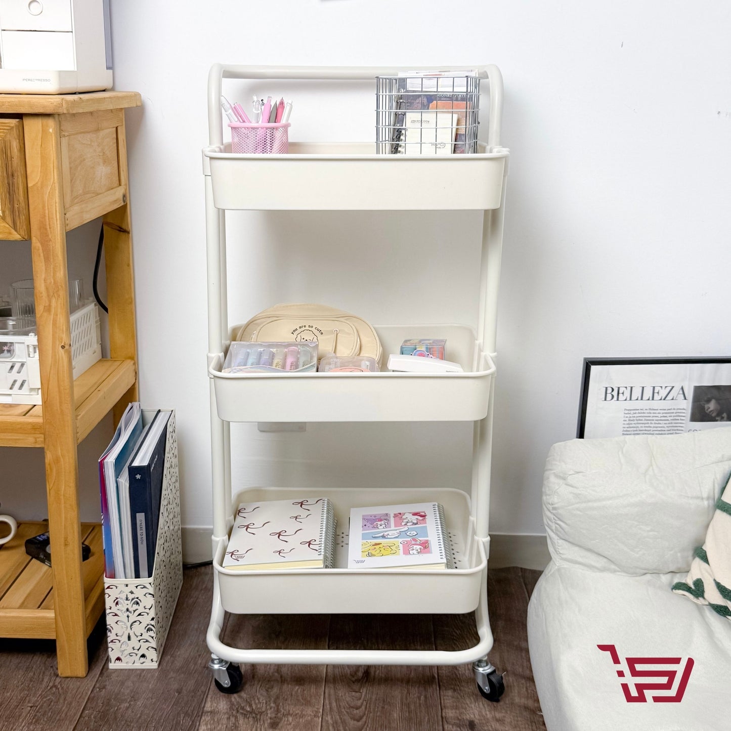 رفوف بلاستيكية متحركة