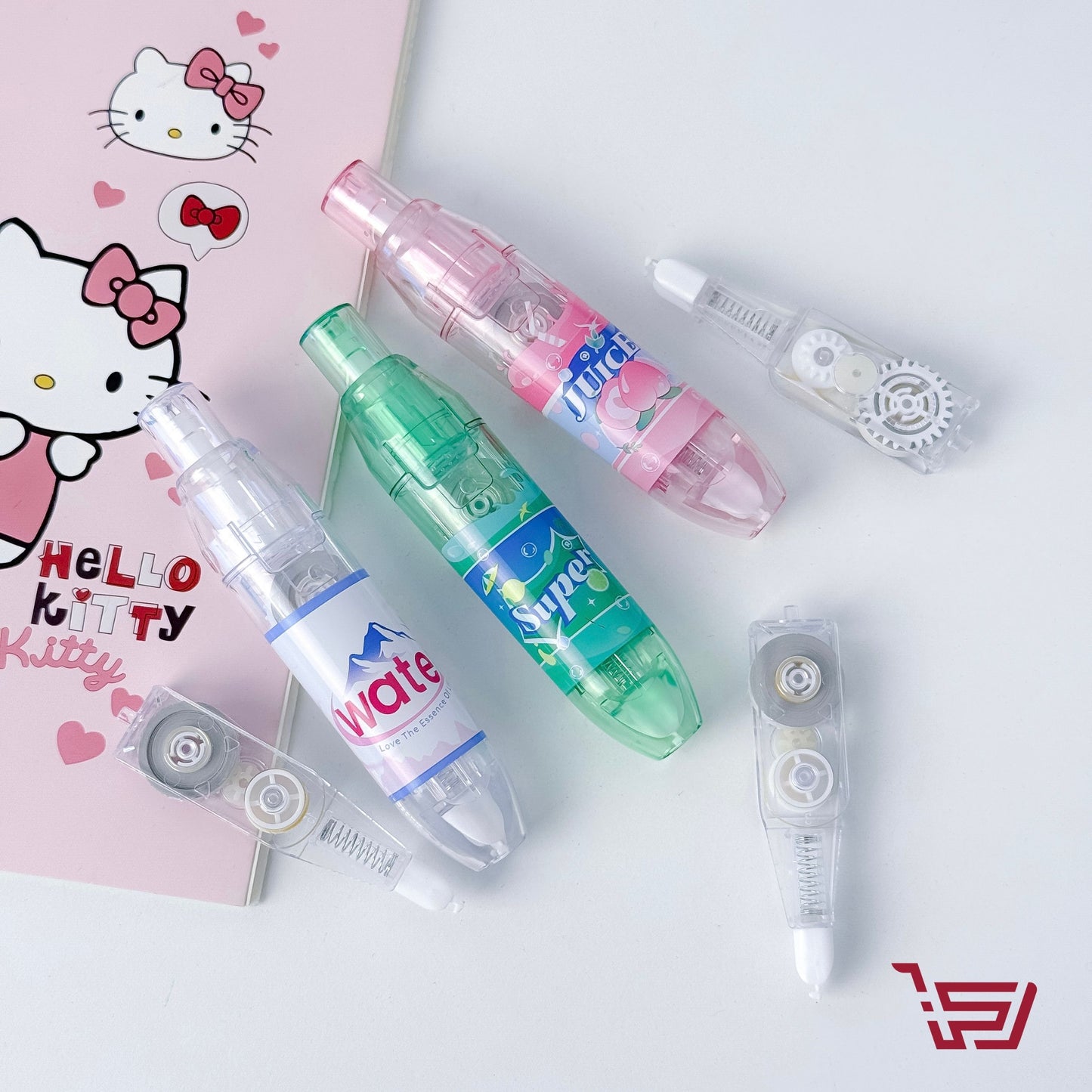 قلم تصحيح بشكل علبة مشروبات