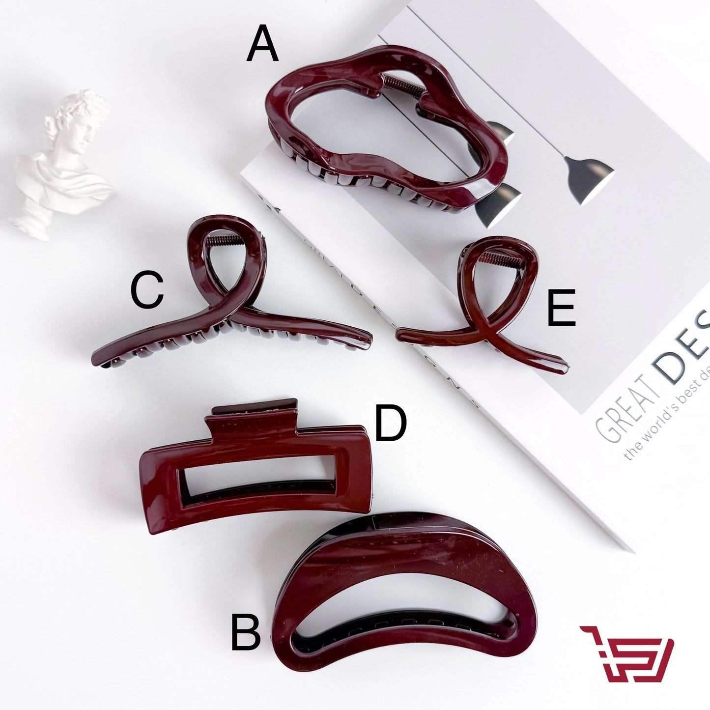 قراصة شعر ماروني بأشكال متعددة