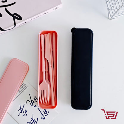 سيت ادوات طعام بلاستك