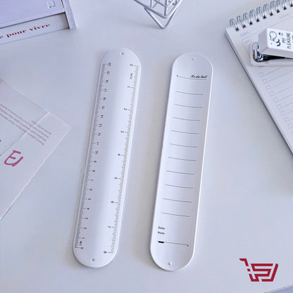 مسطرة و سوار ملاحظات