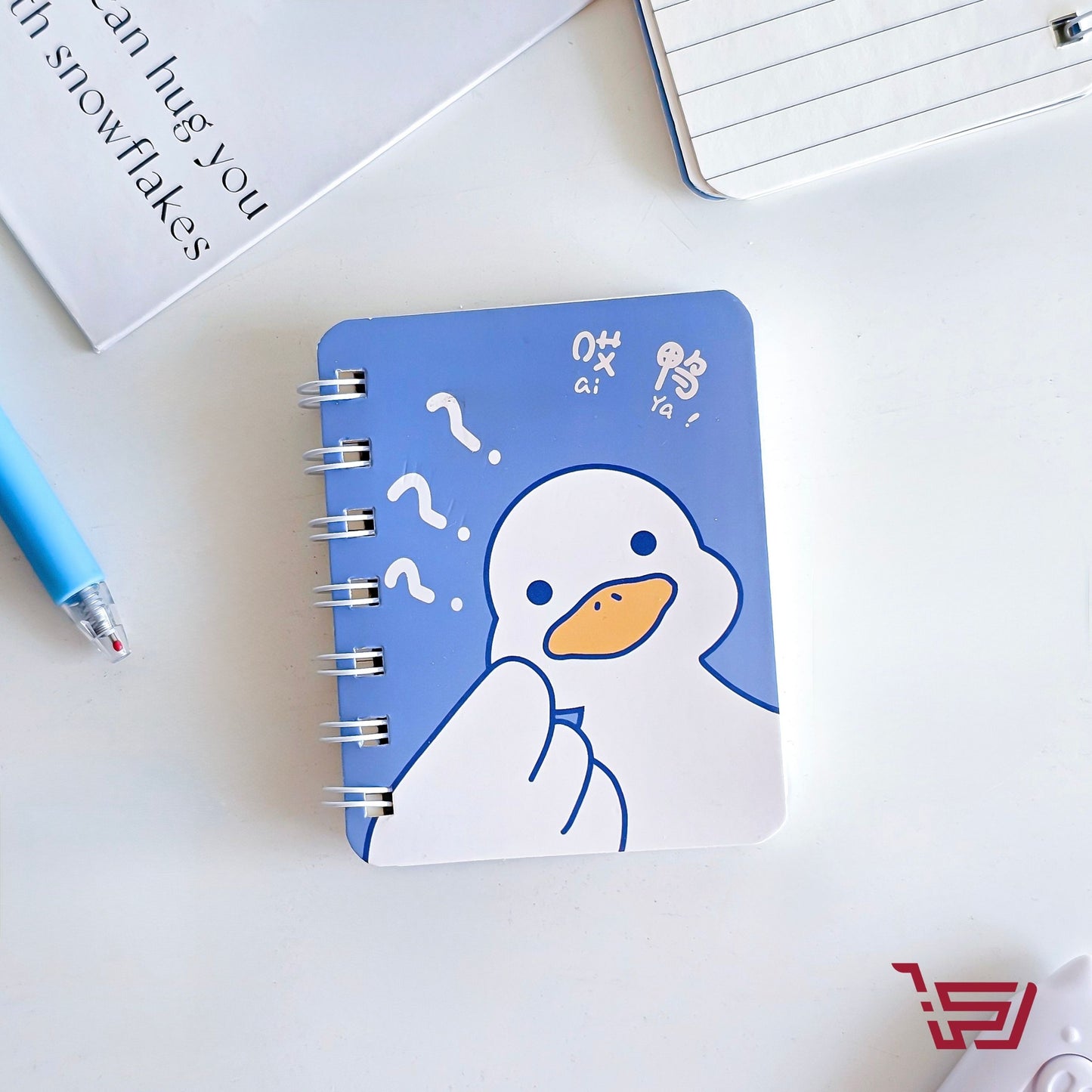 دفتر ملاحظات صغير البطة