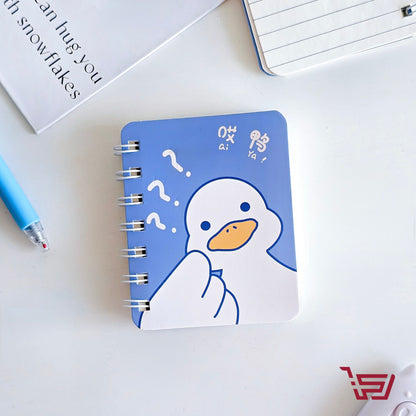 دفتر ملاحظات صغير البطة