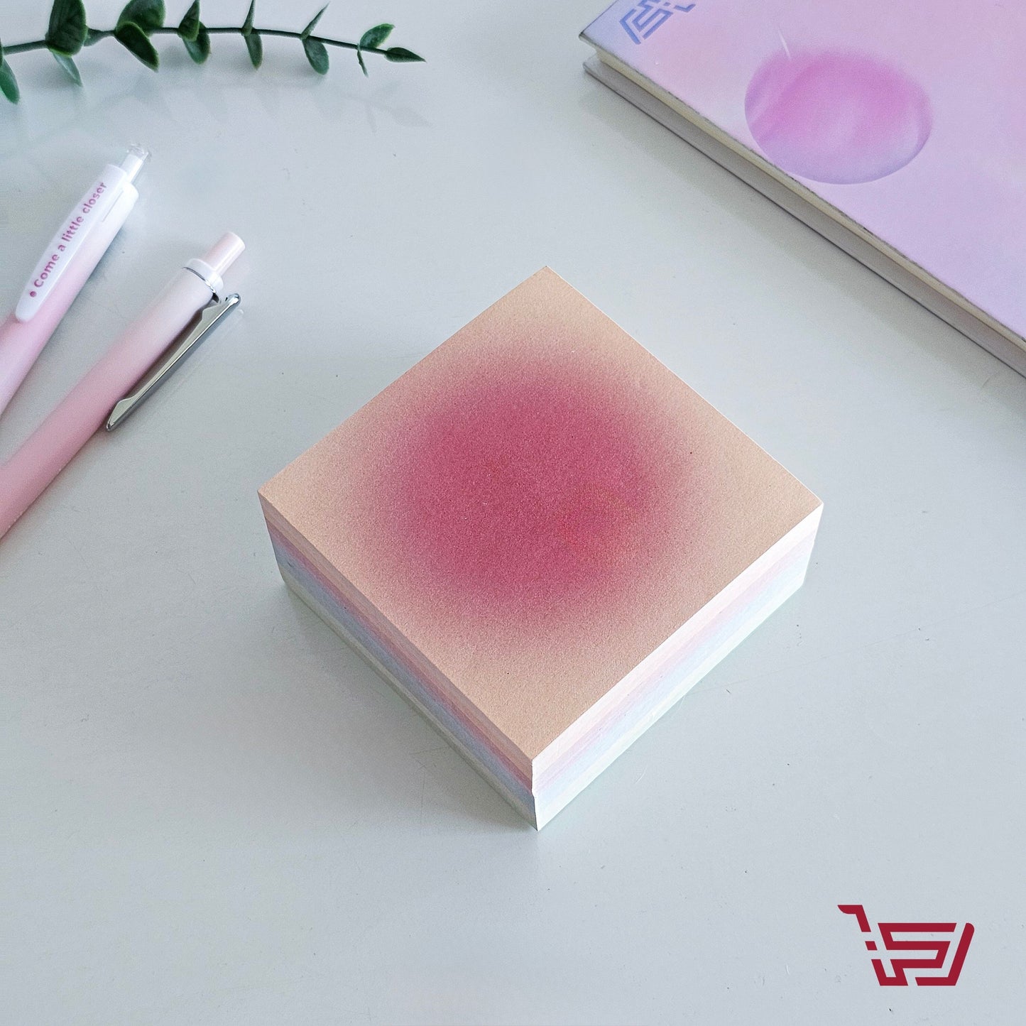 ورق ملاحظات مموج