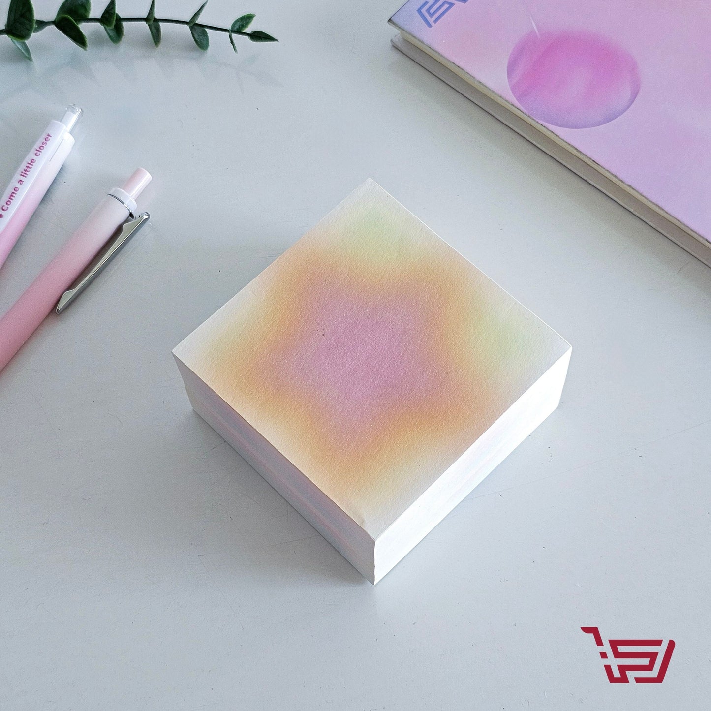 ورق ملاحظات مموج