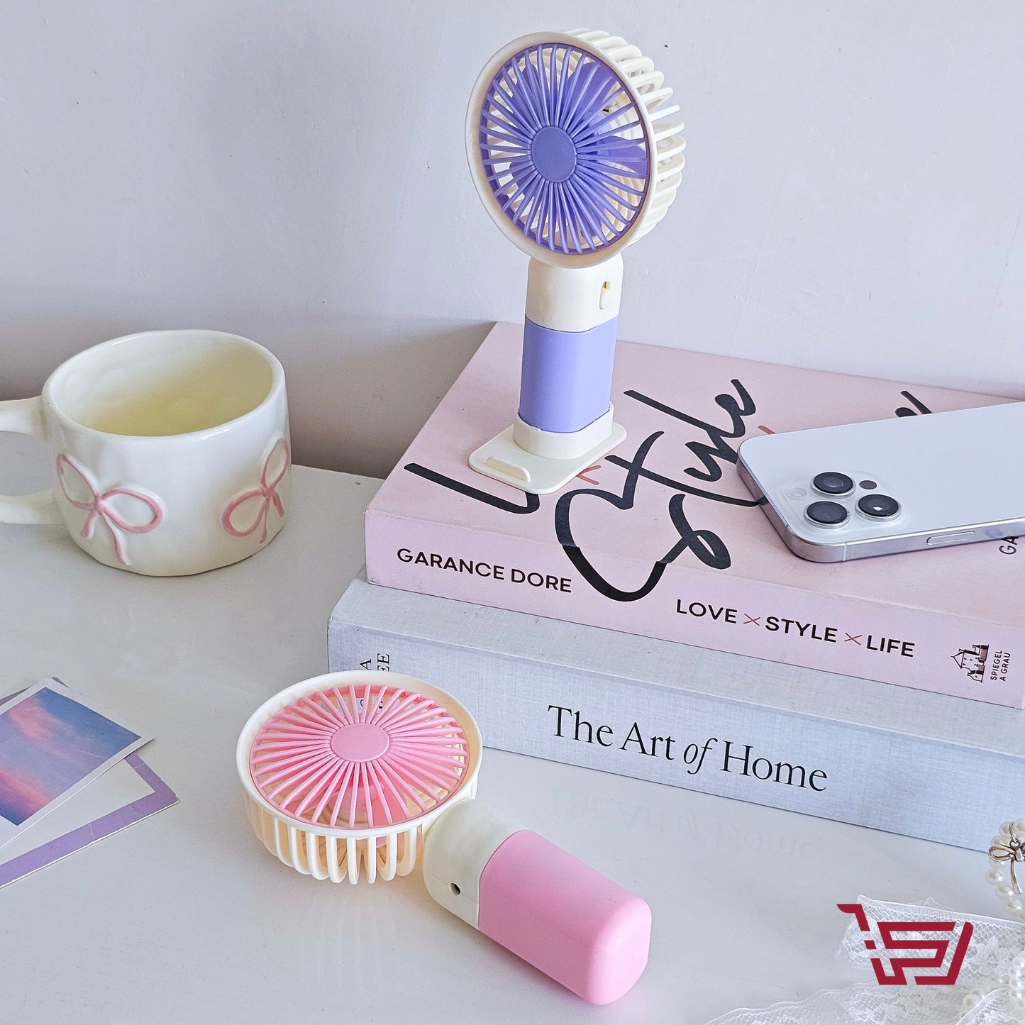 مروحة شحن يدوية صغيرة