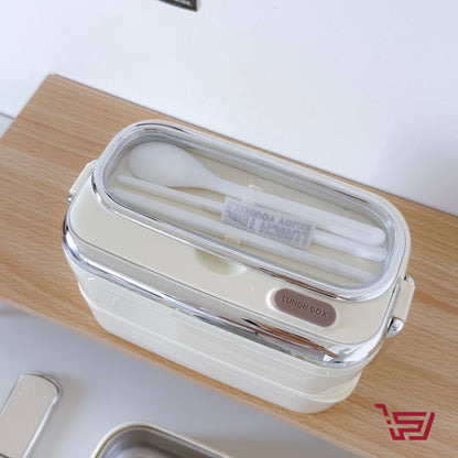 lunch box حافظة طعام بلاستك