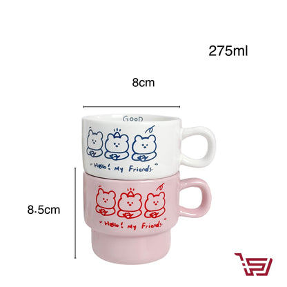 كوب سيراميك القطط