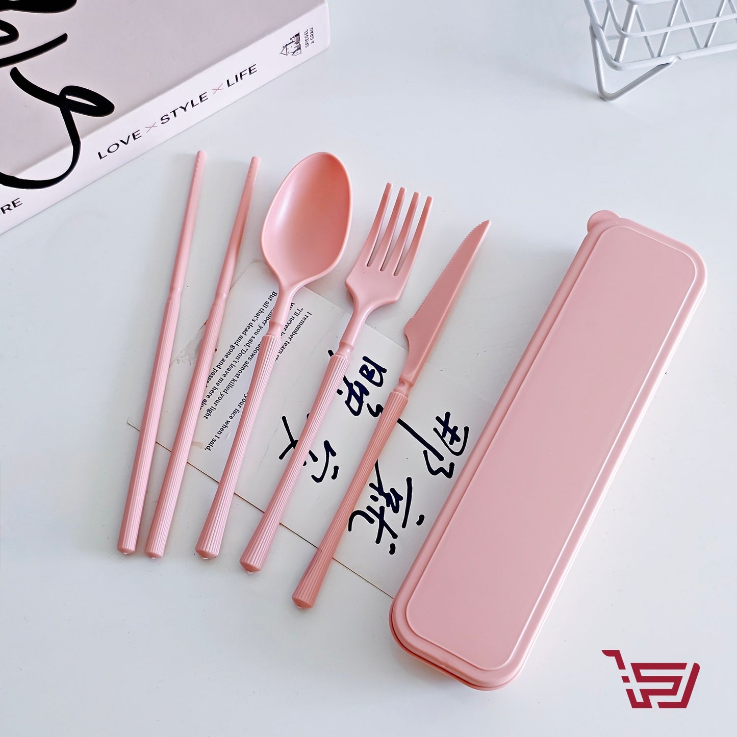 سيت ادوات طعام بلاستك