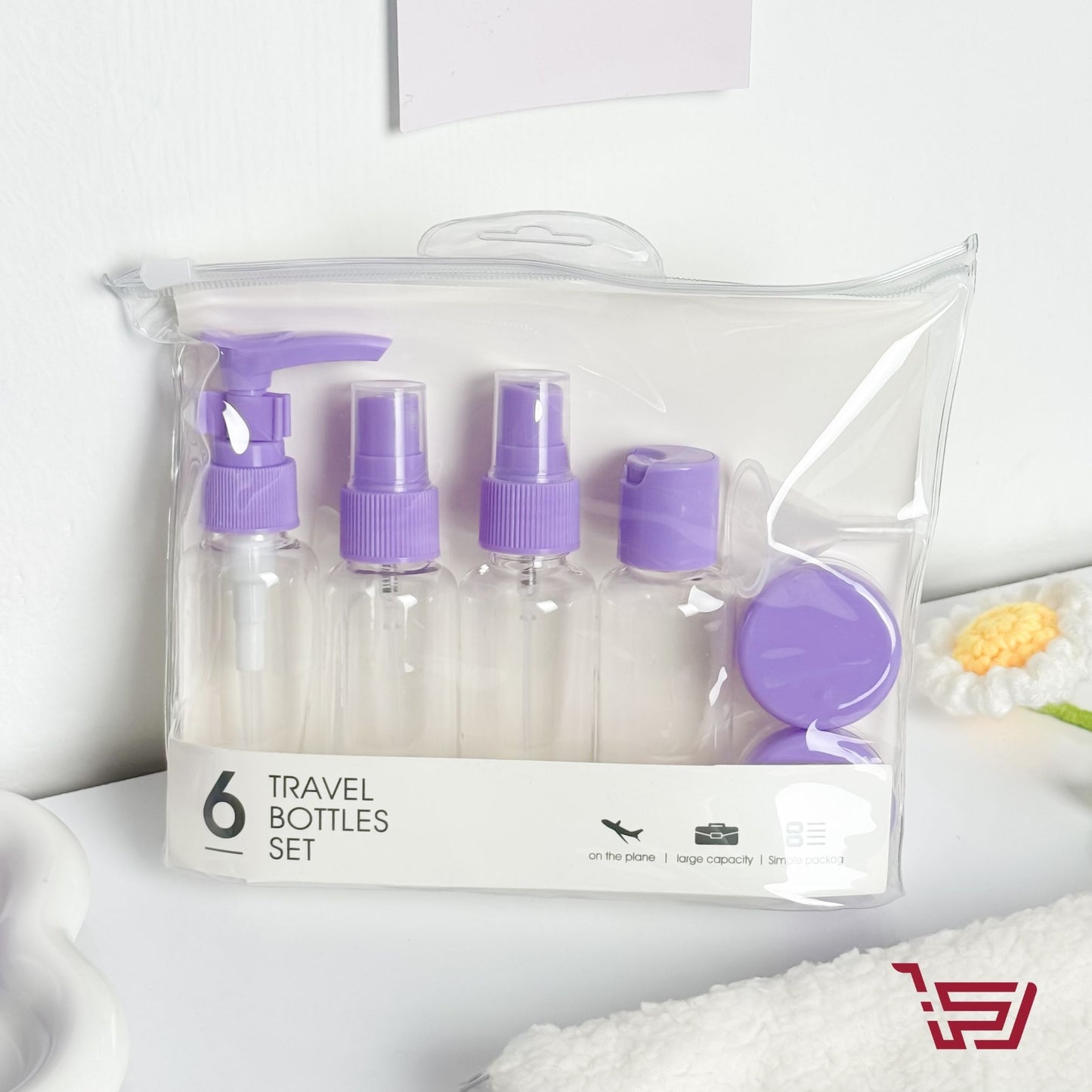 سيت علب صغيرة لأعادة التعبئة