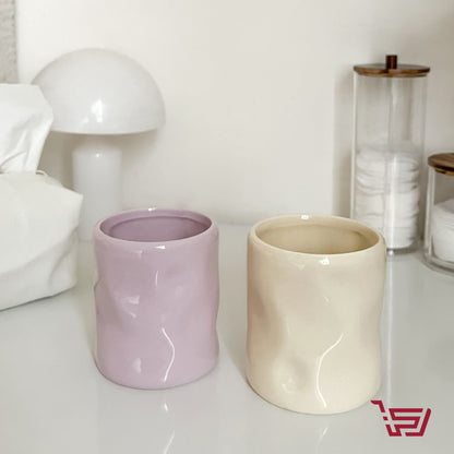 حامل فرش مكياج سيراميك