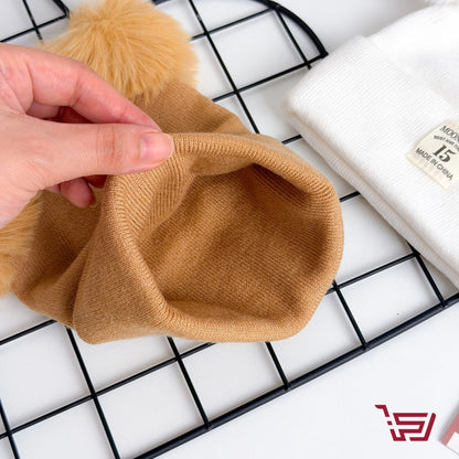 قبعة اطفال دب