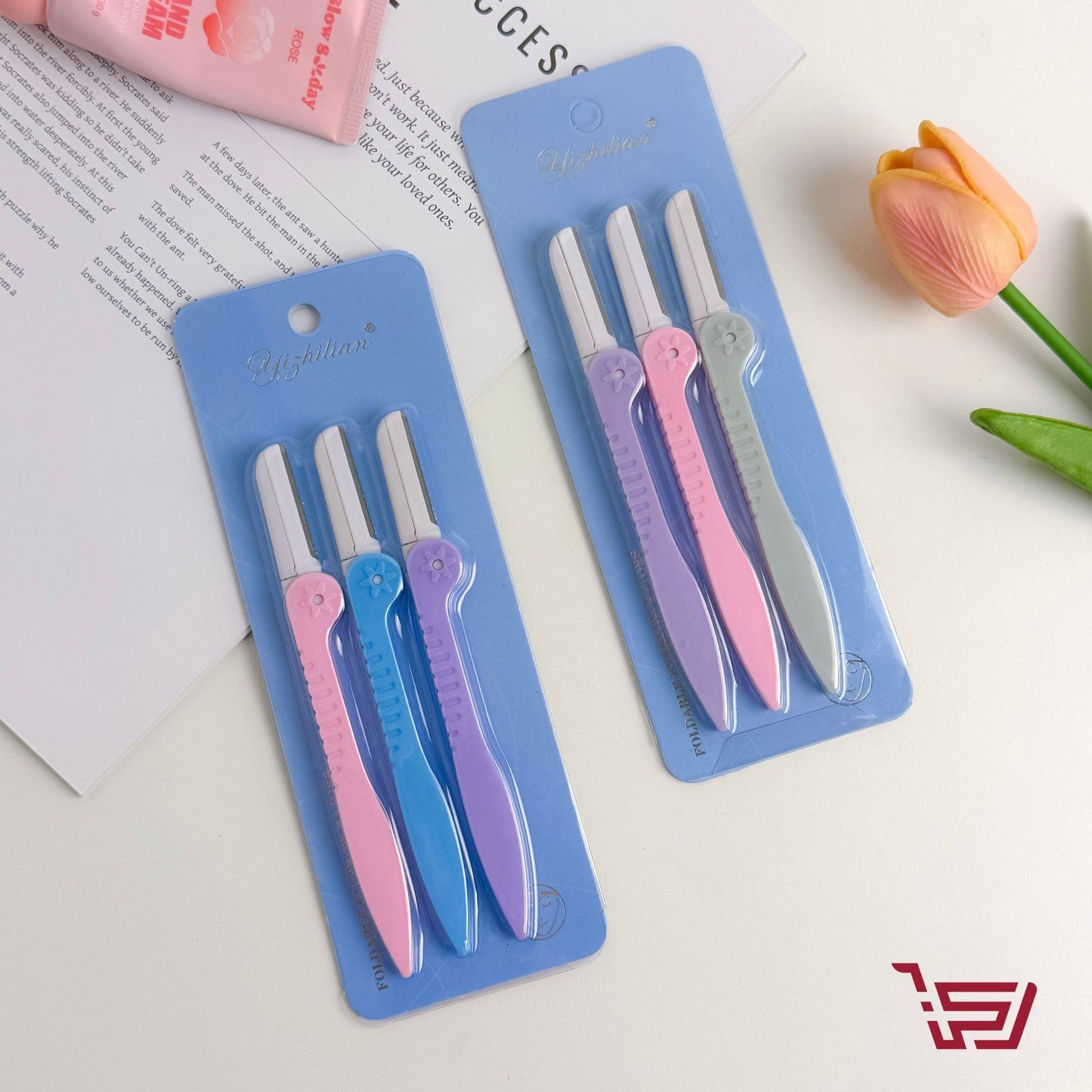 سيت شفرات حلاقة من 3 قطع