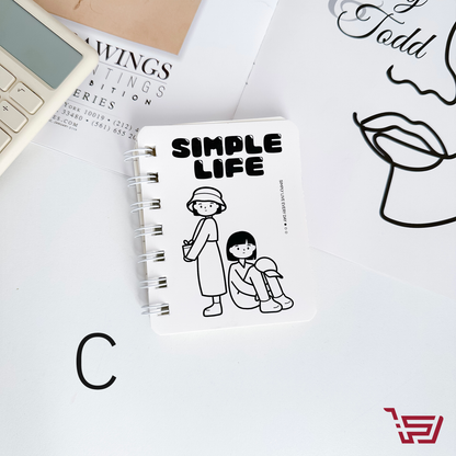 دفتر ملاحظات صغير simple life A7