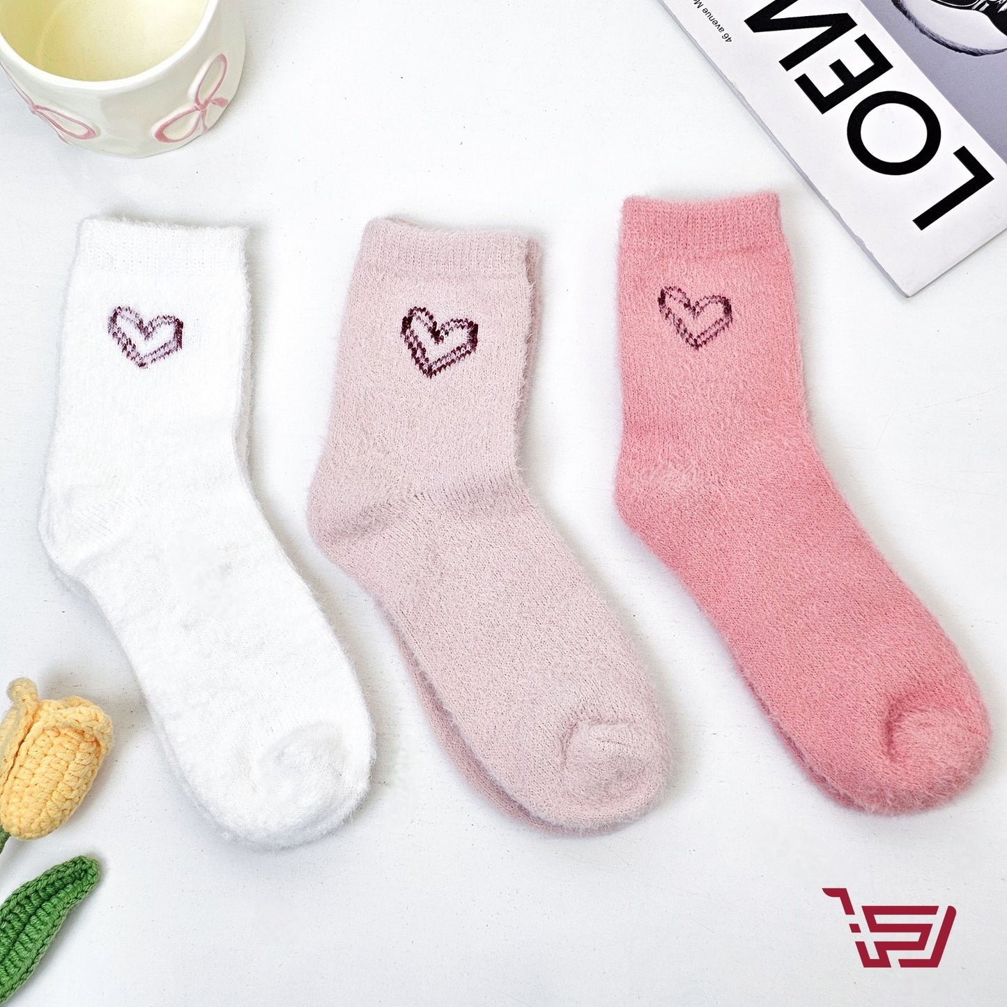 جواريب قلوب ناعمة