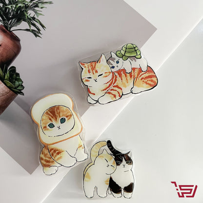 مسكة موبايل القطط