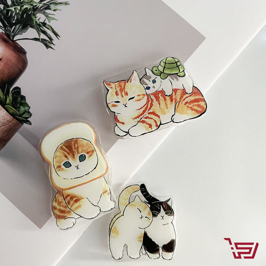 مسكة موبايل القطط