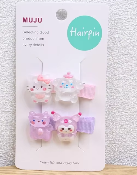 سيت قراصات شخصيات سانريو هيلو كيتي وميلودي