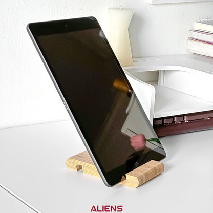 ستاند ايباد وموبايل خشب