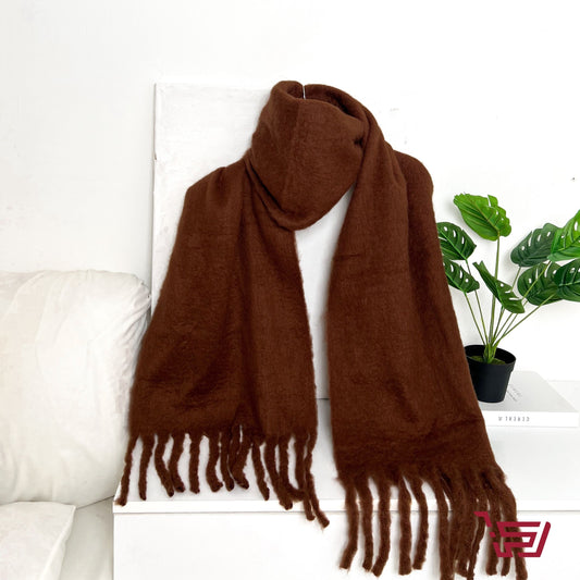 وشاح صوف ناعم شتائي