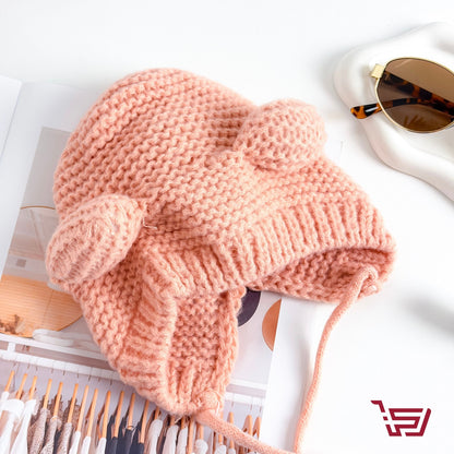 قبعة اطفال صوف