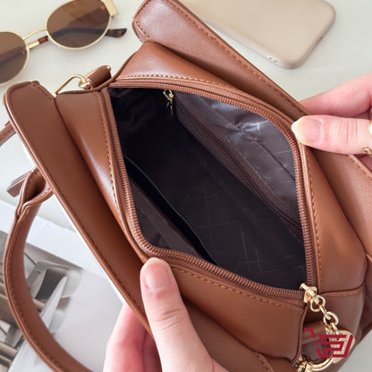 حقيبة يد جلد نسائية