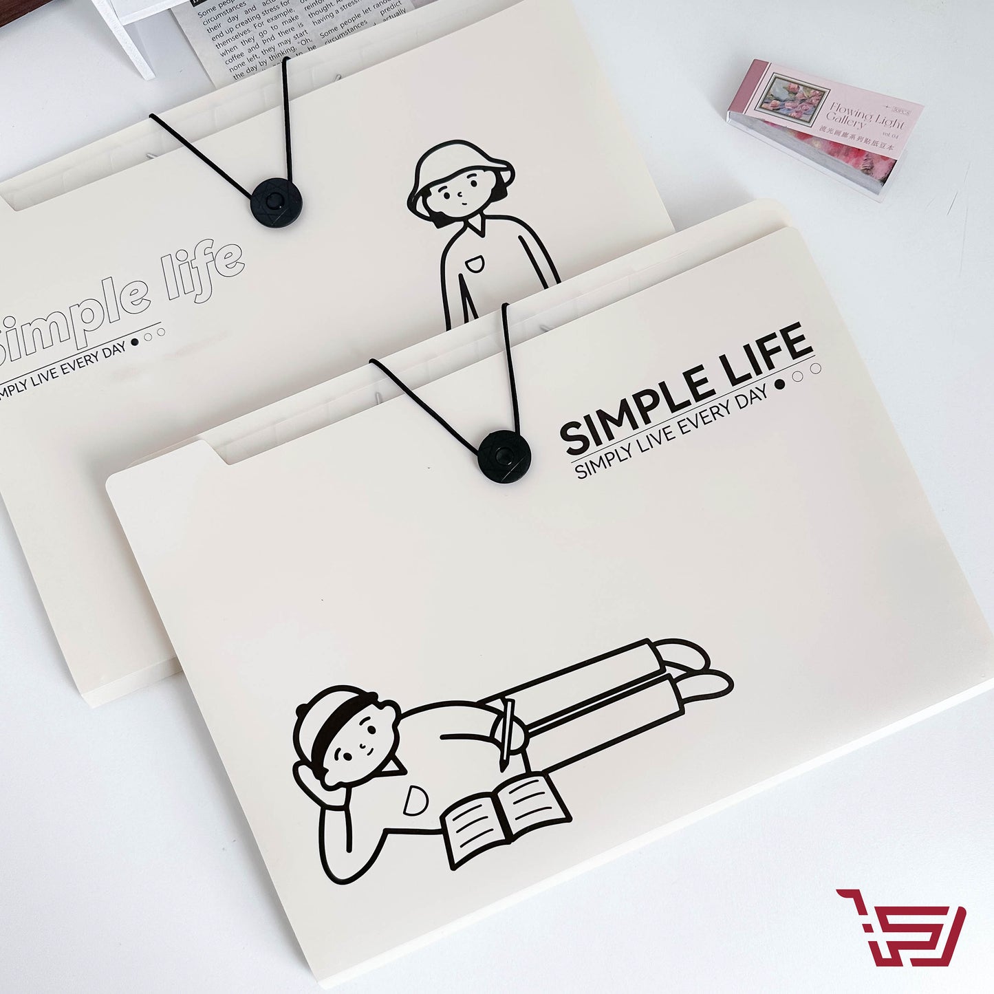 حافظة ملازم و اوراق simple life