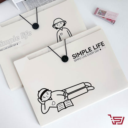 حافظة ملازم و اوراق simple life
