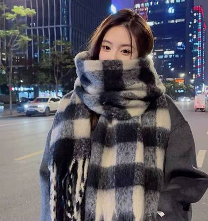 وشاح صوف كاروهات