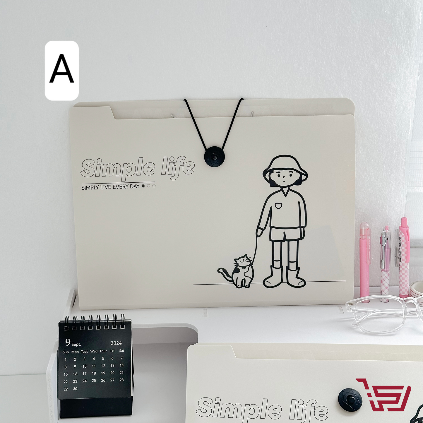 حافظة ملازم و اوراق simple life