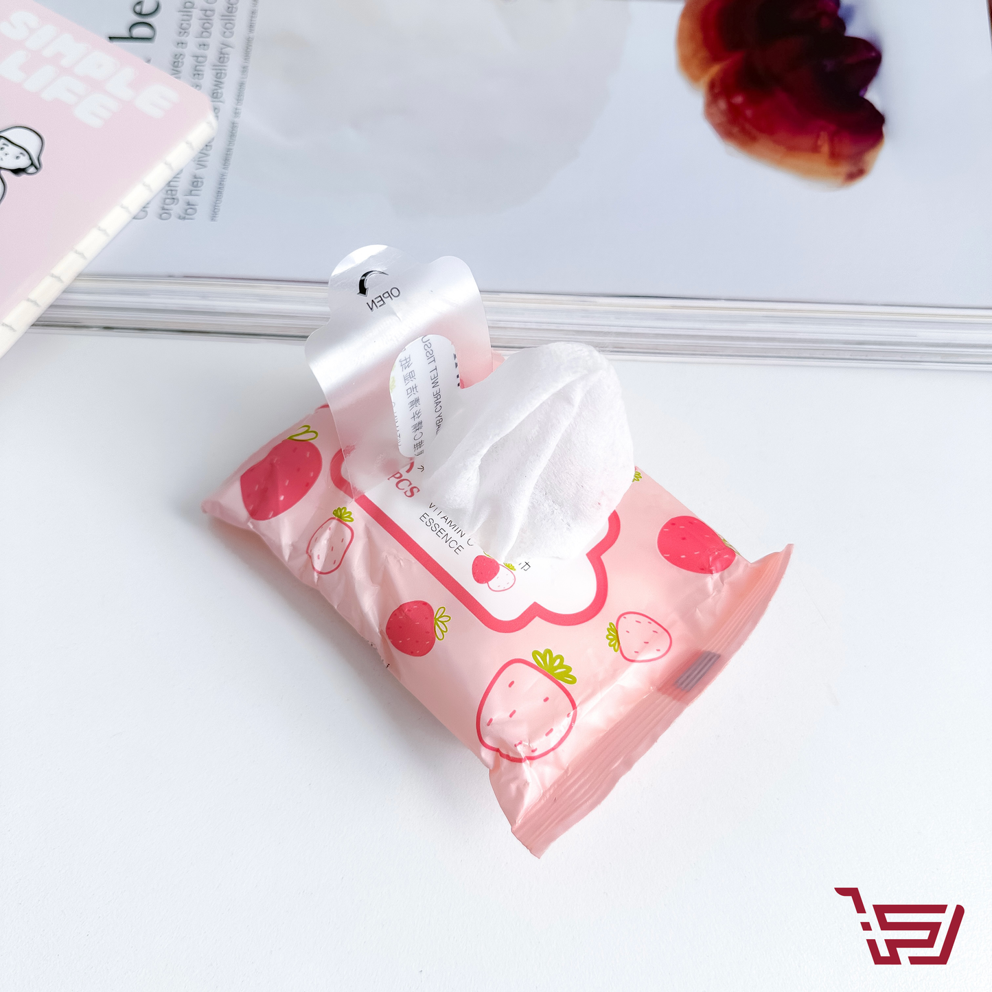 مناديل مبللة