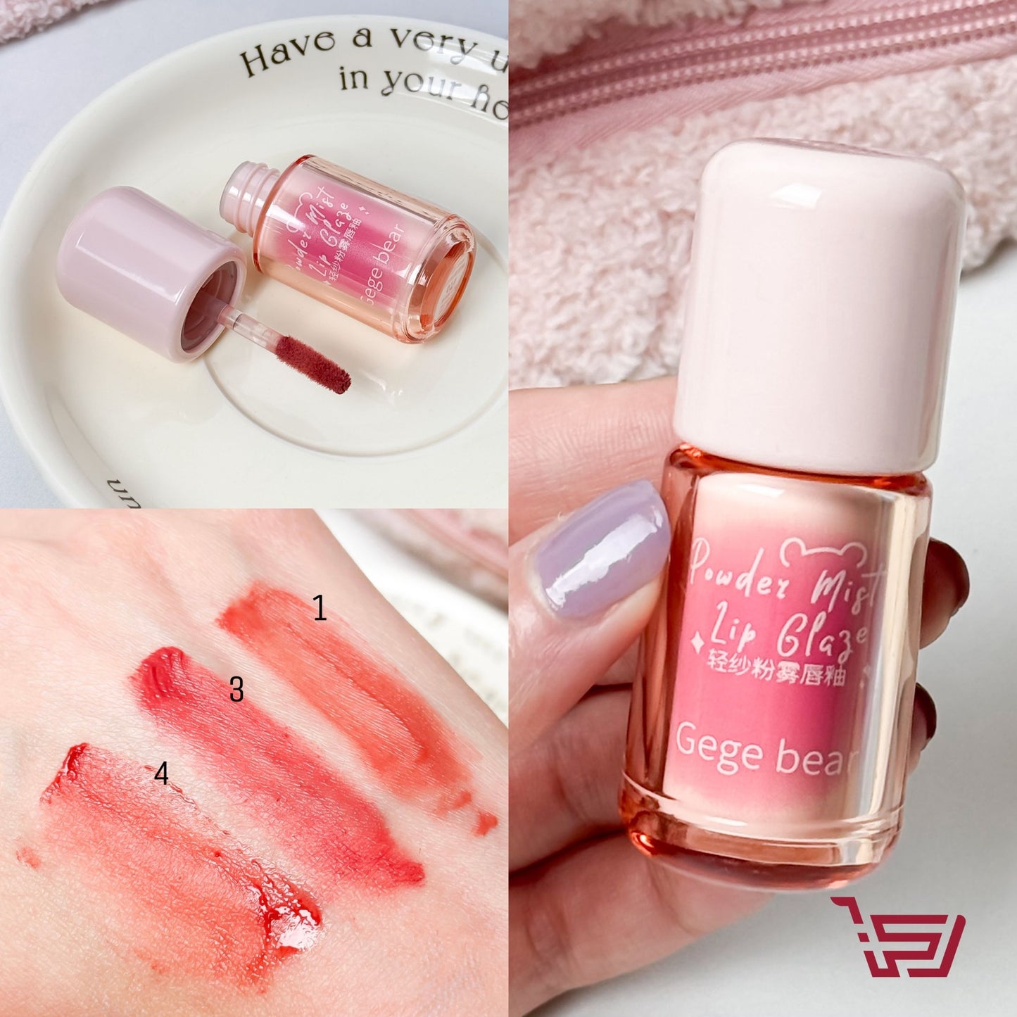 احمر شفاه مخملي غير لامع