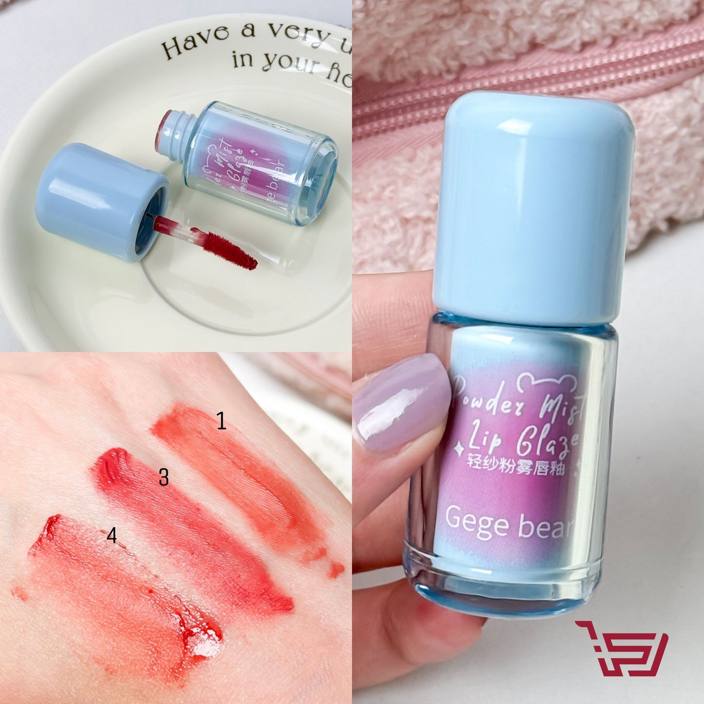 احمر شفاه مخملي غير لامع