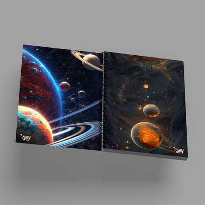 دفتر A5 الفضاء