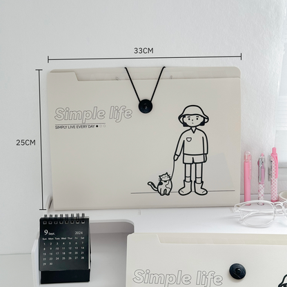 حافظة ملازم و اوراق simple life